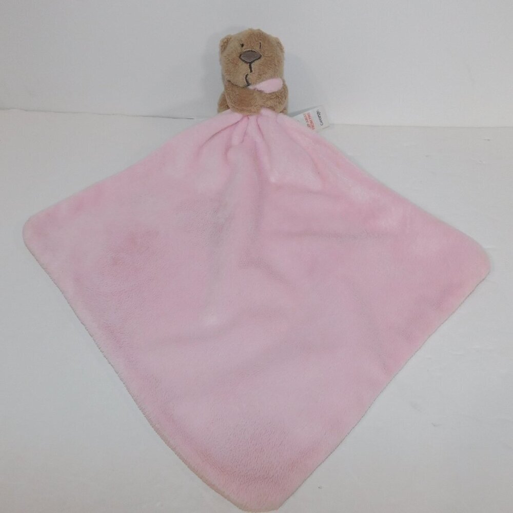 George Walmart Pink Brown Bear Security Blanket Baby Lovey Nunu Soother Plush